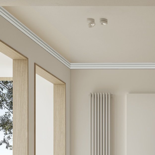 Guancheng 25*15mm New Arrival Waterproof Plastic Decorative Cornice Ceiling Mouldings