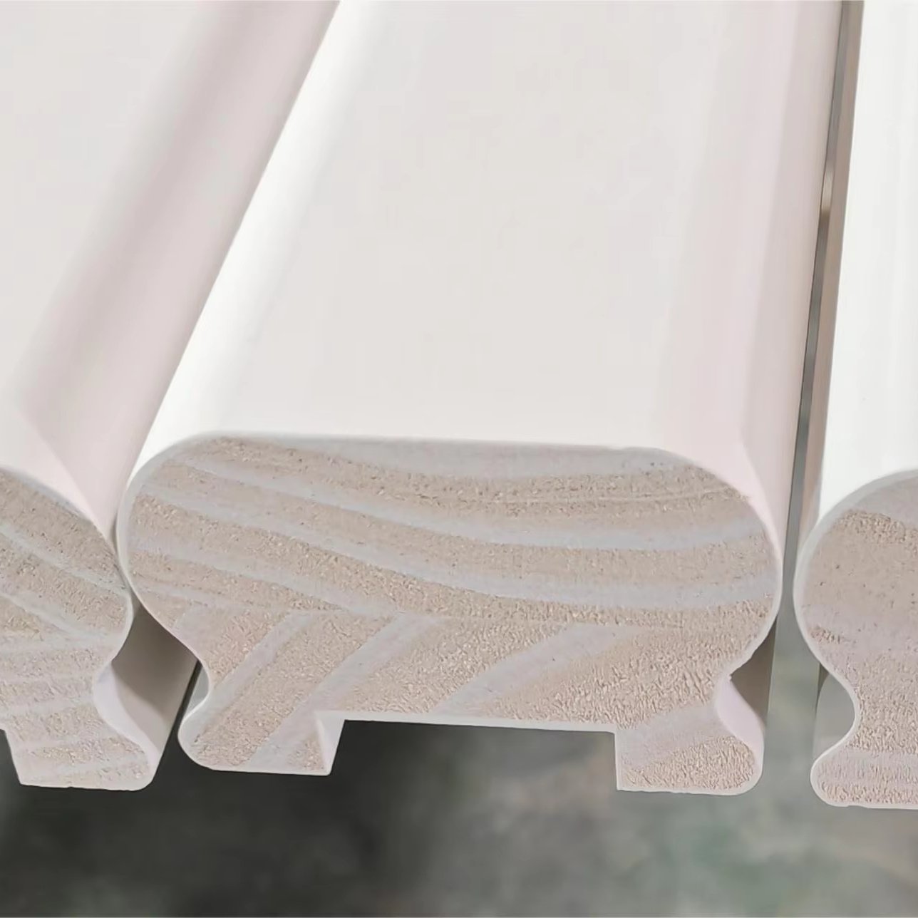 Primed Wood Stair Handrails Stair parts