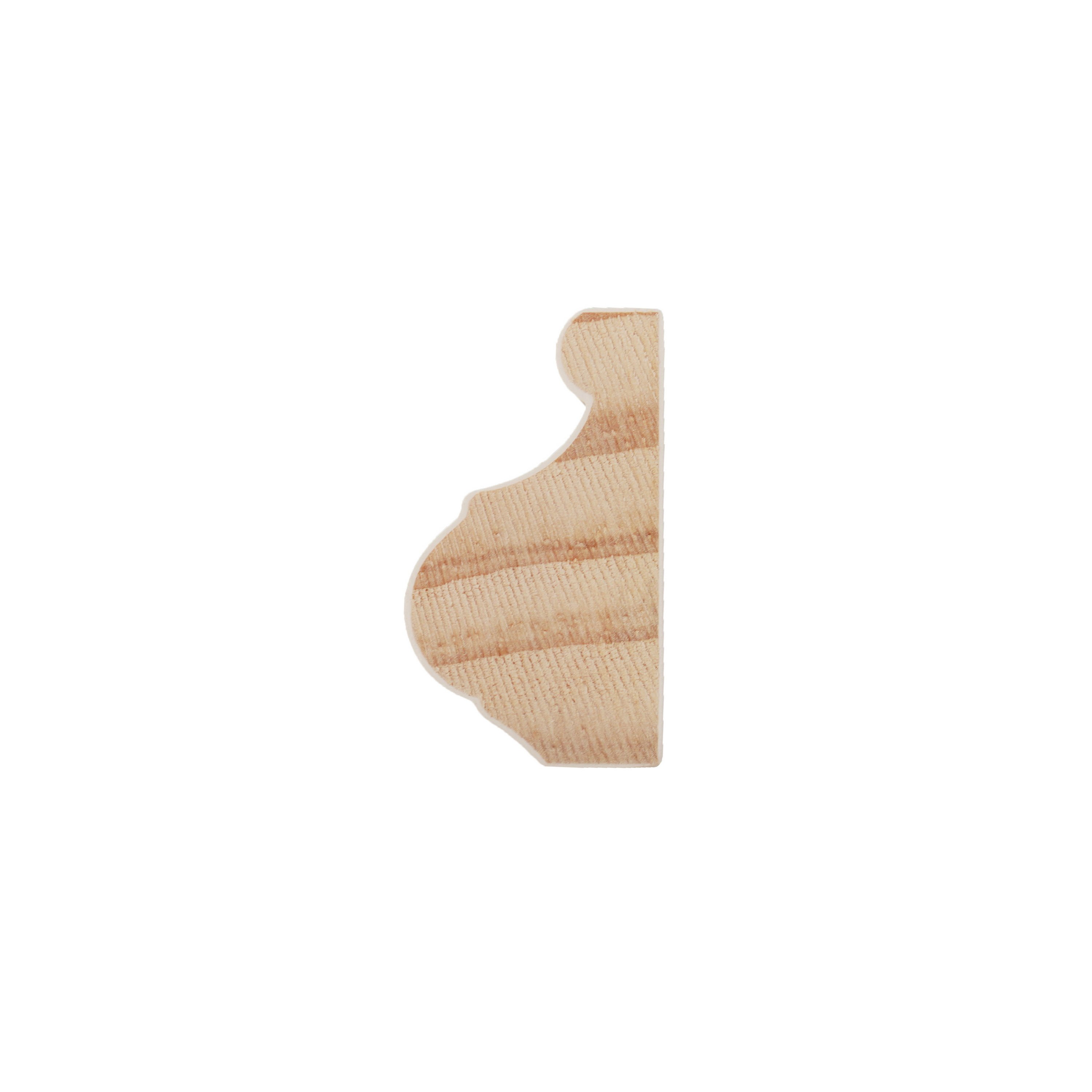 Modern White Primed Wooden Door Trim Molding MDF PVC Pine Wall Panel Decoration Frame Moulding for Indoor & Villa Use