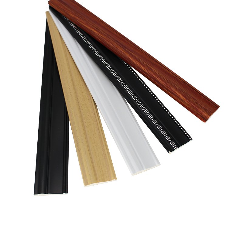 YuXiang OEM Factory Direct Modern Skirting Polystyrene Polysrin Profile Plastic Moulding Material PS Photo Frame Decorative Use