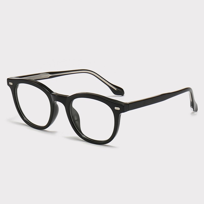 XUEDIAO New Style Anti Blue Light Eyeglasses Frame Women Men Fashion Plain Optical Frames CP Pin Temples Glasses