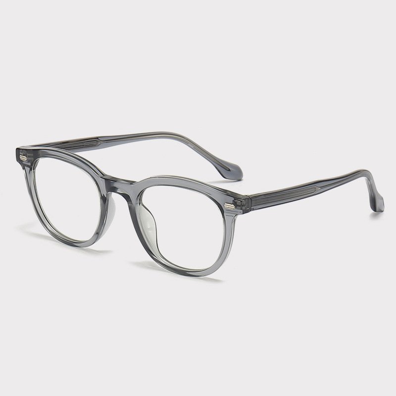 XUEDIAO New Style Anti Blue Light Eyeglasses Frame Women Men Fashion Plain Optical Frames CP Pin Temples Glasses