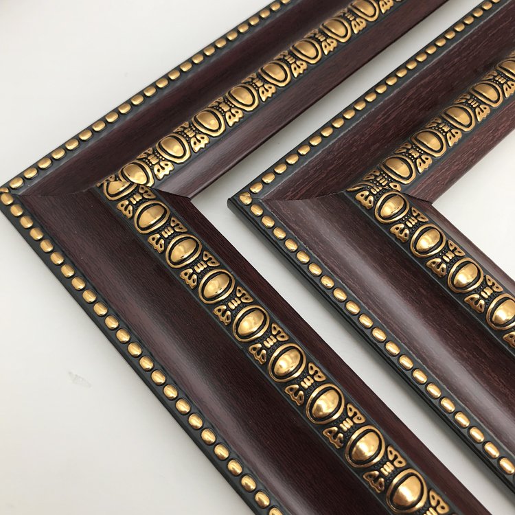 Factory Price Ornate Wedding Frames Digital Printing PS Photo Frame Stick Plastic Picture Photo Frame 20 Cartons