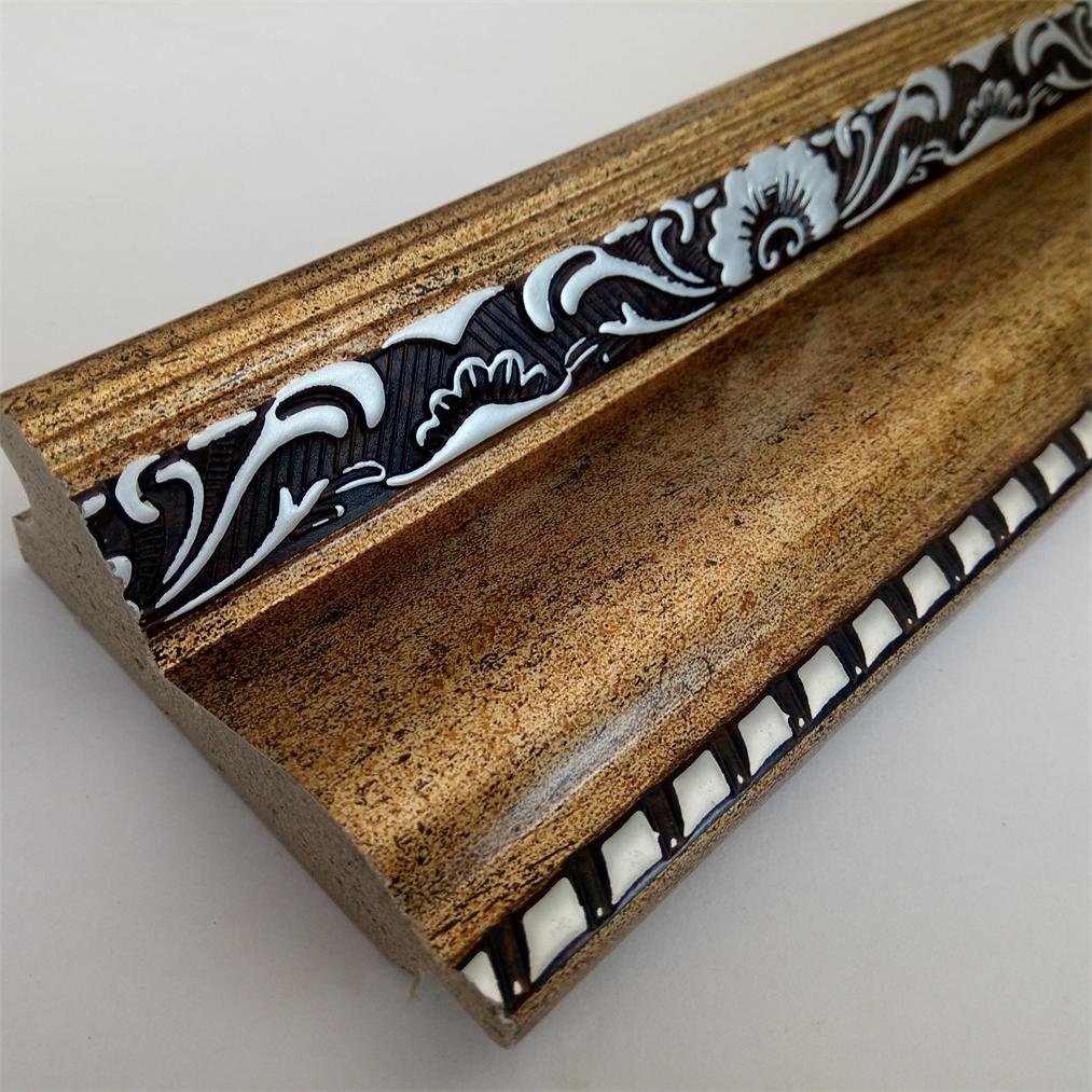 PS polystyrene fiber picture photo frame moulding