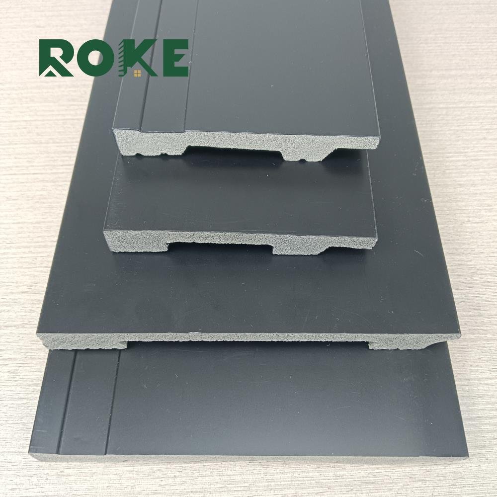 ROKE Ps Moulding Frame 10cm Production Line Waterproof Skirting Ps White Hotel Ceiling Line Skirt Ps Skirting Board