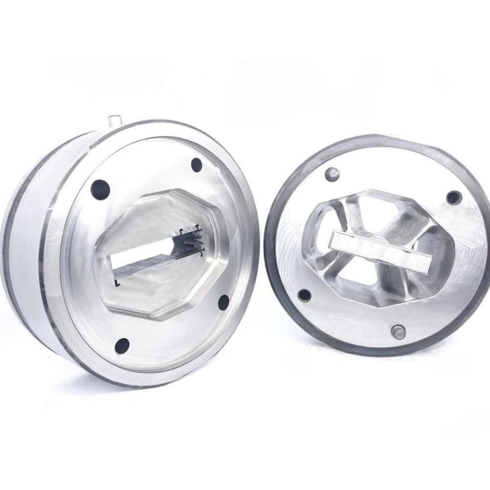 Mold manufacturers make high precision aluminum extrusion molds for flat window frames