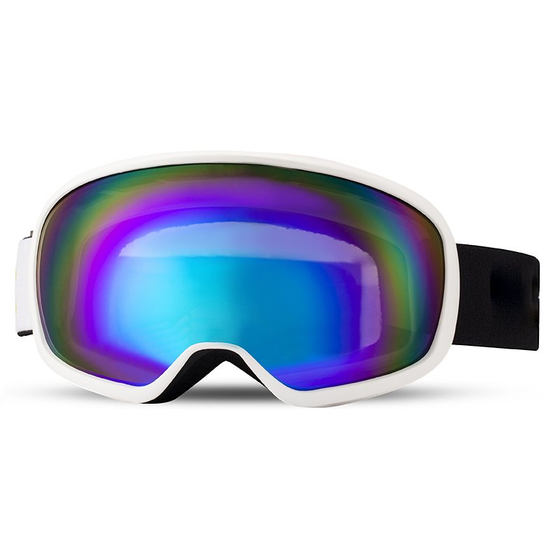 Ski mountaineering outdoor sports anti-fog large frame goggles Large field of view snow goggles