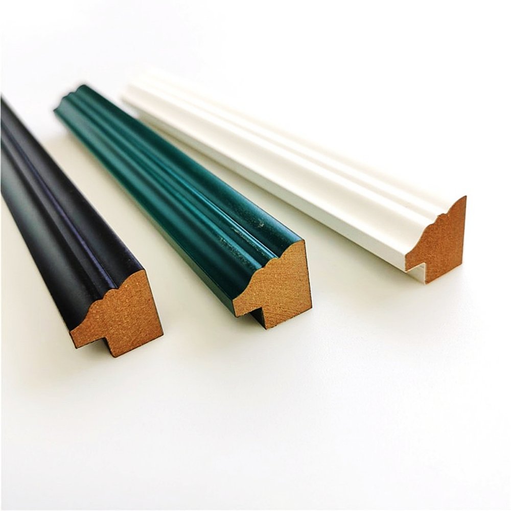 Wholesale High Quality Gallery MDF Wooden Picture Frame Moulding Canvas Frame Moulding Oil painting Moulding