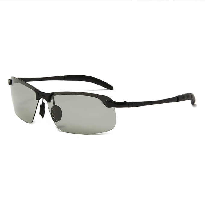 Wholesale Smart Photosensitive Eyewear Fishing Day And Night Vision Sun Glasses Vintage Men Anti Blue Light Driving Sunglasses