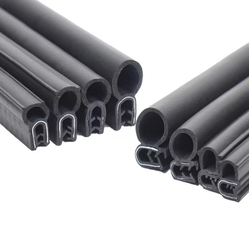 Soundproof semi trailer automotive car door window 4m 3meter self adhesive foam epdm rubber weather seal strip