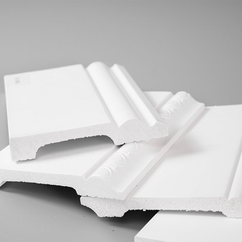 Skirting Waterproof Plastic Polystyrene Skirting Board Ps Frame Baseboard Flooring Decorative Moulding