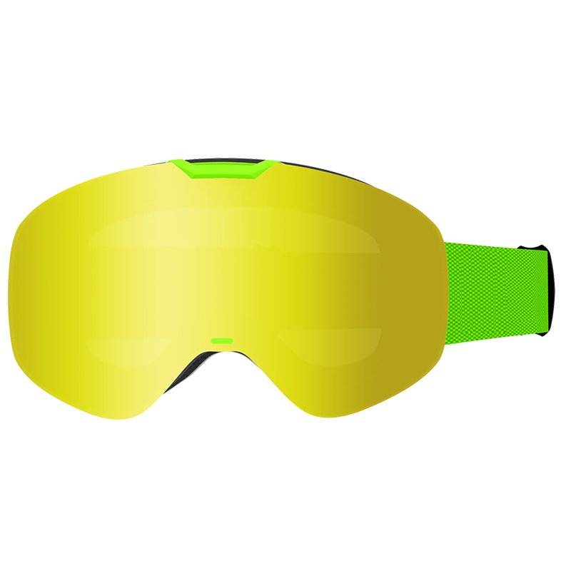 Ski glasses Outdoor anti-fog goggles Adult magnet large frame HD snow goggles