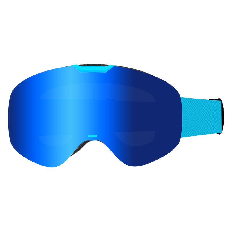Ski glasses Outdoor anti-fog goggles Adult magnet large frame HD snow goggles