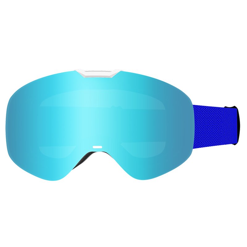 Ski glasses Outdoor anti-fog goggles Adult magnet large frame HD snow goggles
