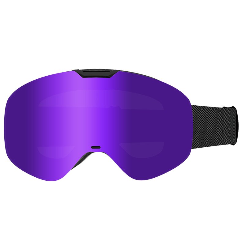 Ski glasses Outdoor anti-fog goggles Adult magnet large frame HD snow goggles