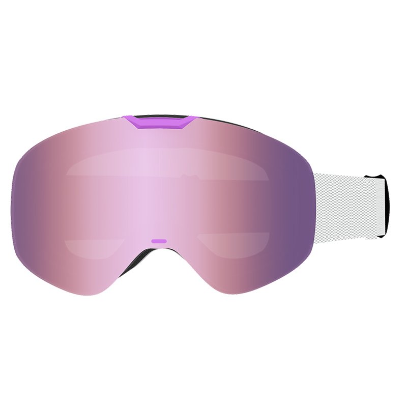 Ski glasses Outdoor anti-fog goggles Adult magnet large frame HD snow goggles