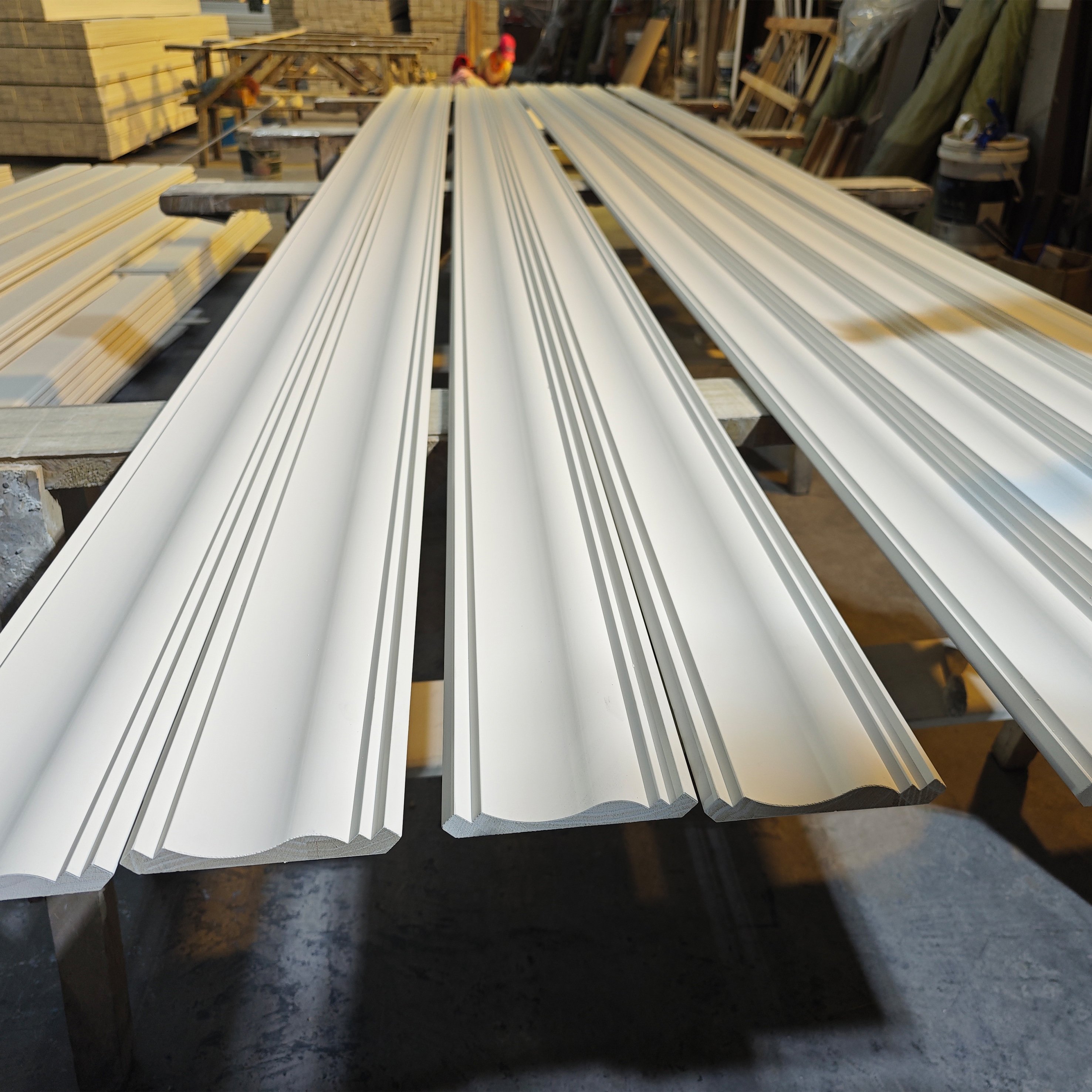 Modern Room Decoration Door And Window Trim Board Moulding Wood Frame Moulding Wall Trim