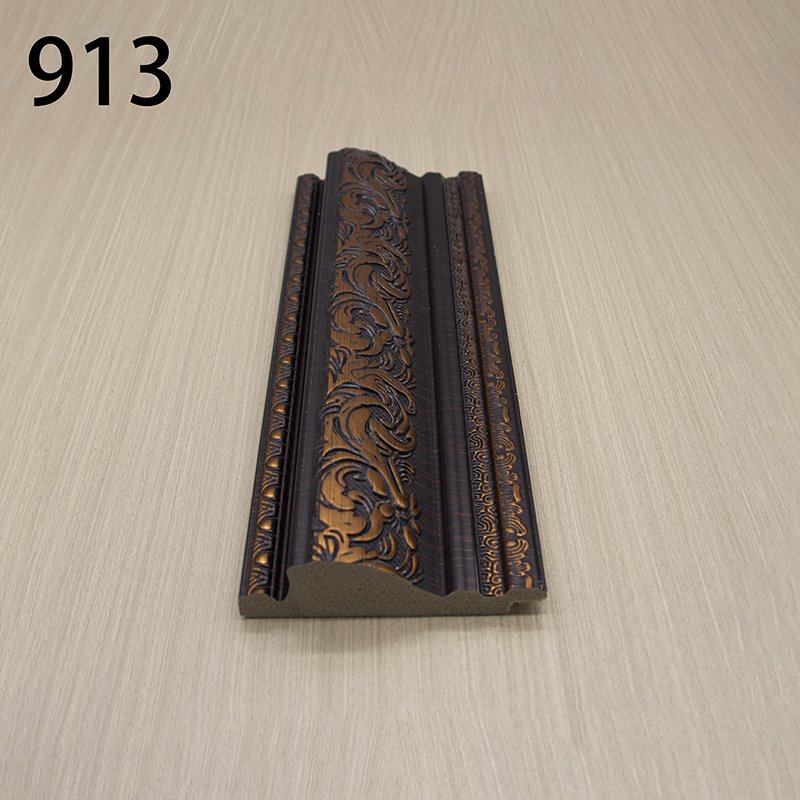 European style classical ps photo frame moulding for wholesale