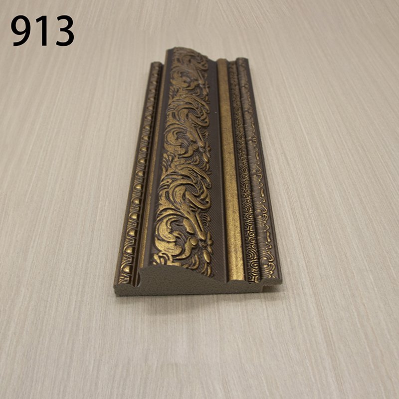 European style classical ps photo frame moulding for wholesale