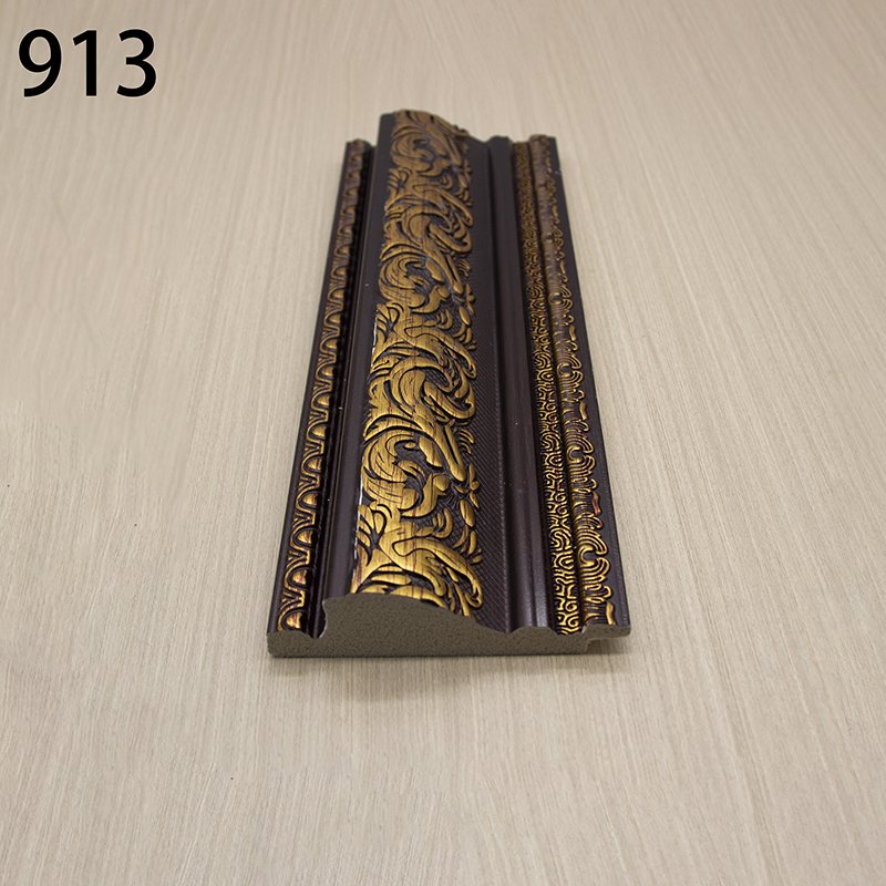 European style classical ps photo frame moulding for wholesale