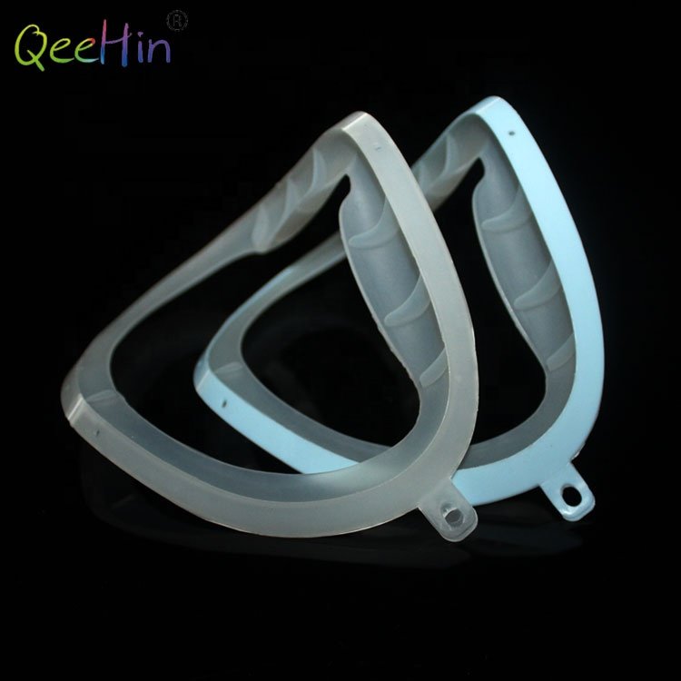 OEM custom silicone parts food grade soft face masking bracket silicone masking support