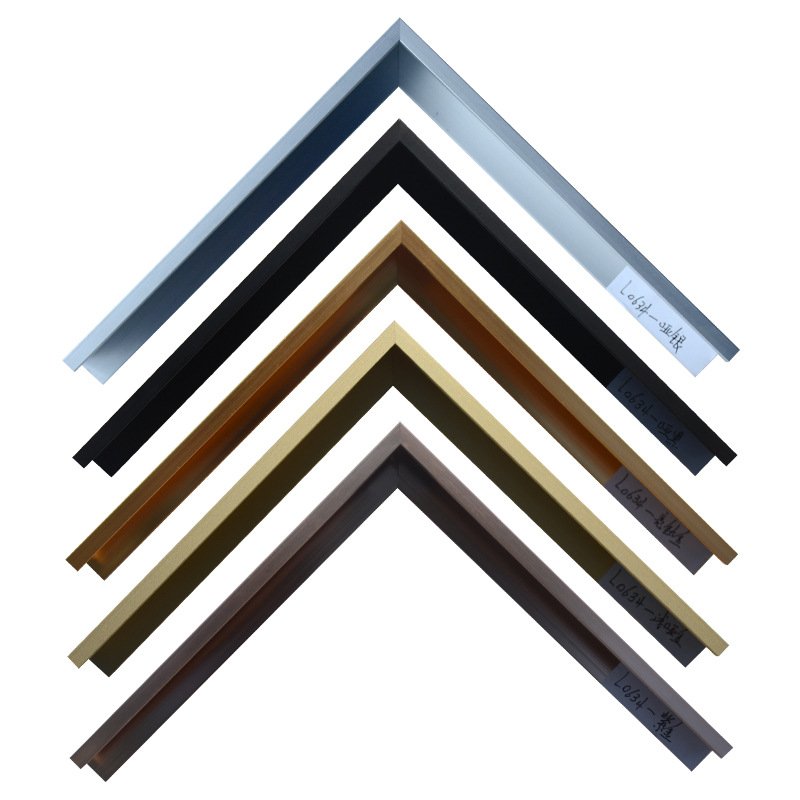 Wholesale Custom Size A0 A1 A2 A3 A4 A5 5x7 4x6 24x36 Gold Silver Black Metal Aluminium wall Photo frame Picture Frames