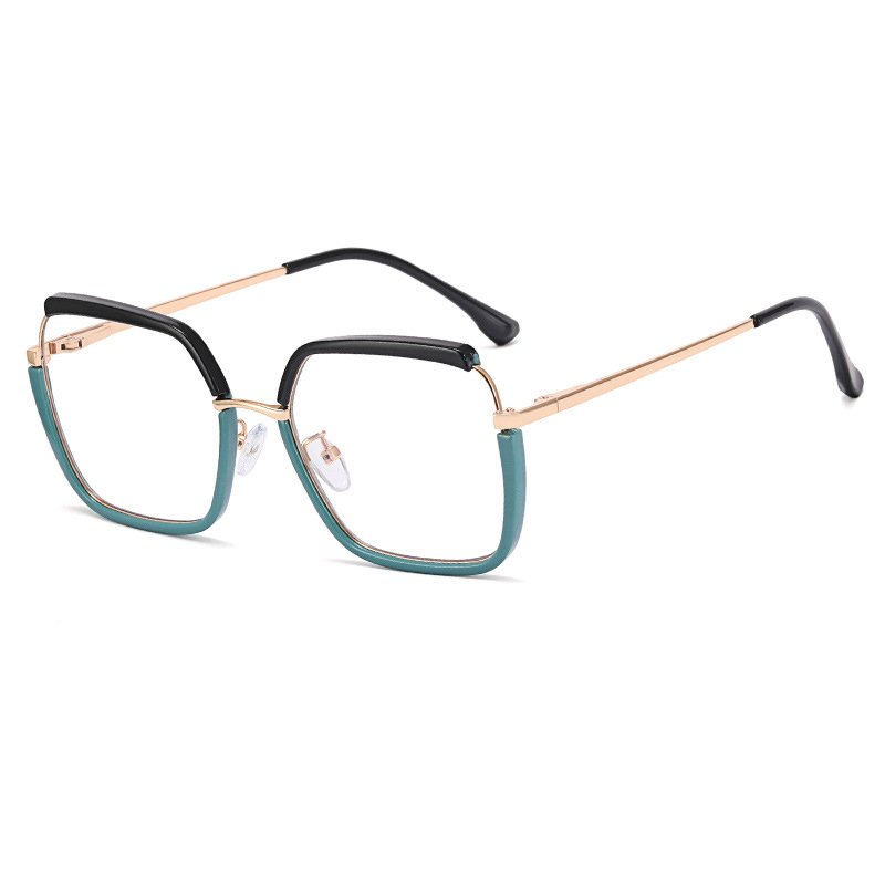 Finewell 82043 Oversized Fashion Anti-Blue Light Myopia Glasses Frame For Women Trendy