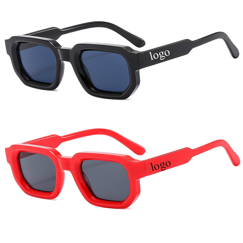 LBAshades 688 Square frame sunglasses retro square thickened frame fashion sun glasses women Sunglasses customized