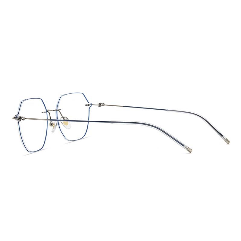 Luxury New Italy Design Rimless Reading Glasses Frame Ultra-light Optical Eyeglass Anti-fatigue Eyewears Glasses for Men