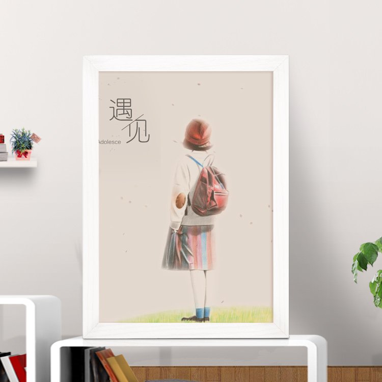 High Quality Wooden 4X6 5X7 8X10 A3 A4 Modern Style Family Decorative Picture Frames MDF Wooden Photo Frame