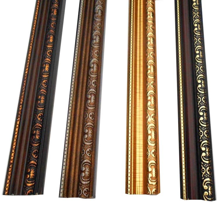 Wholesale PS Polystyrene J03204 Metal Photo Frame Mouldings Customizable Size and Lengths Manufacturer's Premium Quality