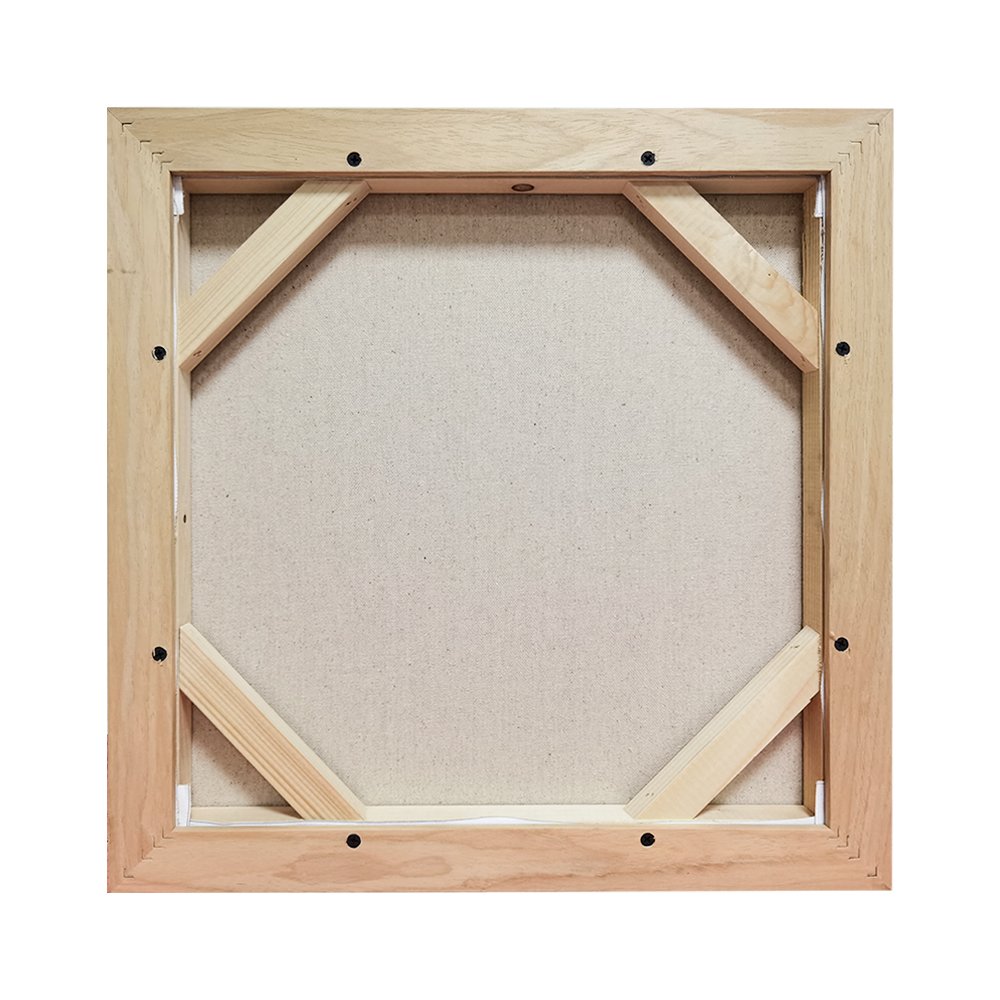 Cotton Polyester Linen High Quality Decorative Hanging Wall White Black Wood Floating Frame for Painting Blank Canvas