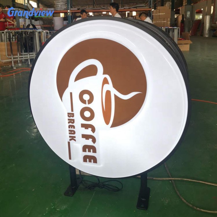 Led advertising sign business light box acrylic sheet led frame logo sign light box