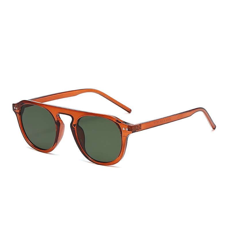 European American fashion plastic black square frame sun glasses uv protection women men China manufacture sunglasses 2024