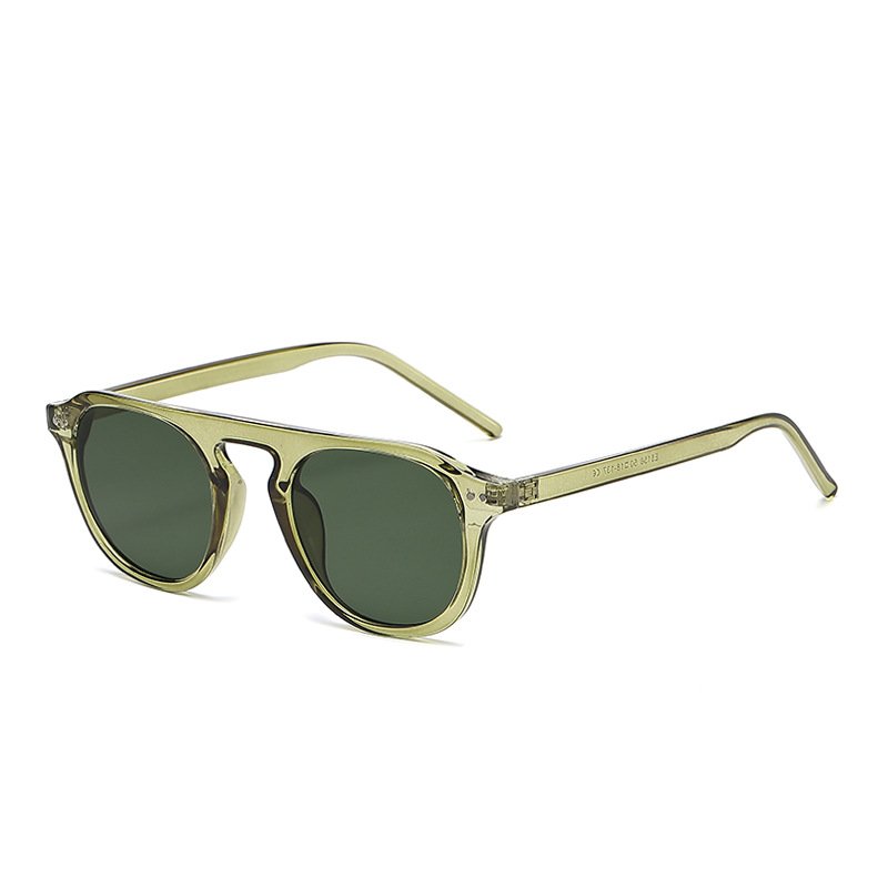 European American fashion plastic black square frame sun glasses uv protection women men China manufacture sunglasses 2024