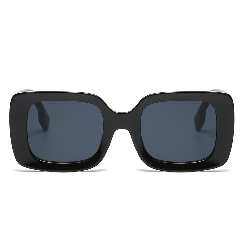 New styles vintage rectangle INS fashion sun glasses wholesale custom logo luxury female Sunglasses for women