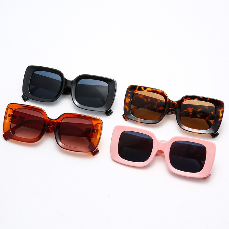New styles vintage rectangle INS fashion sun glasses wholesale custom logo luxury female Sunglasses for women