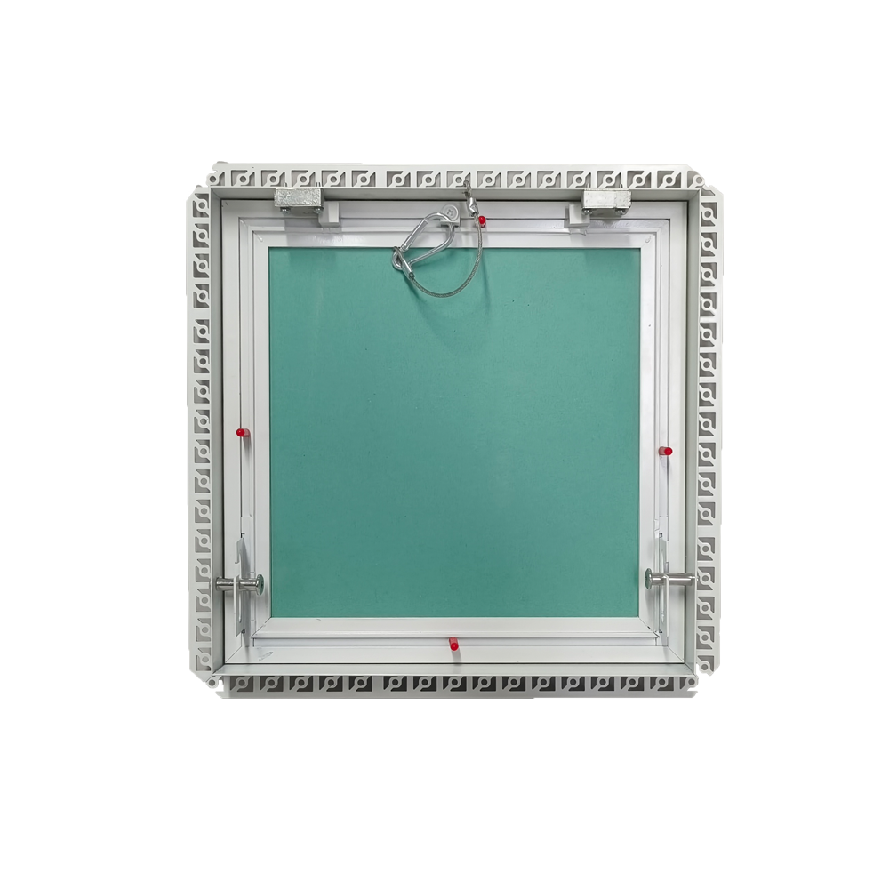Bead frame ceiling access panel push open