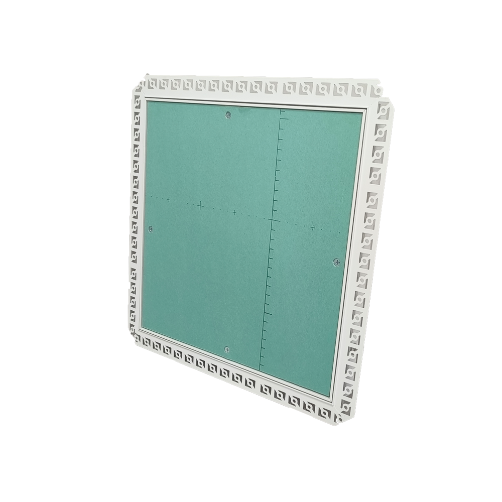 Bead frame ceiling access panel push open