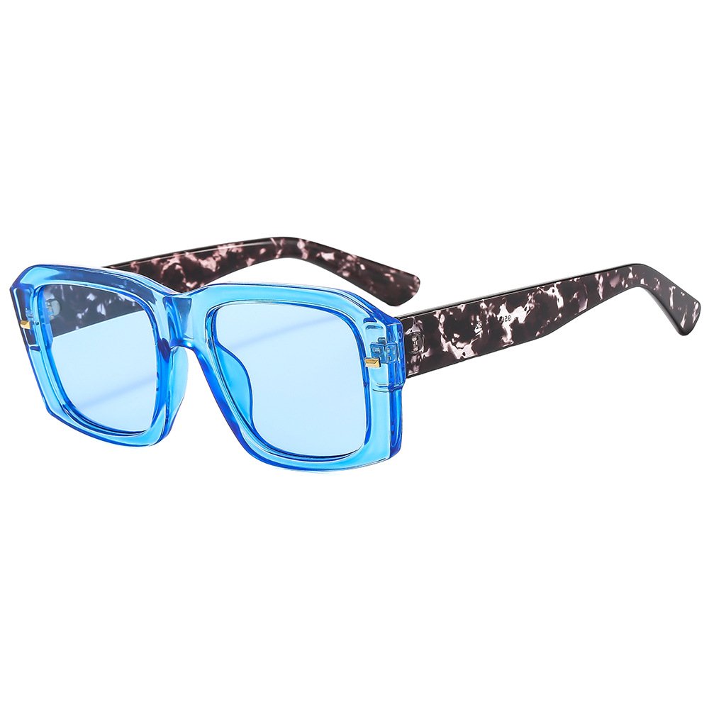 wholesale Custom shades Metal Logo gafas de sol High End Luxury Sexy square designer glasses Thick Acetate Sunglasses Men Women