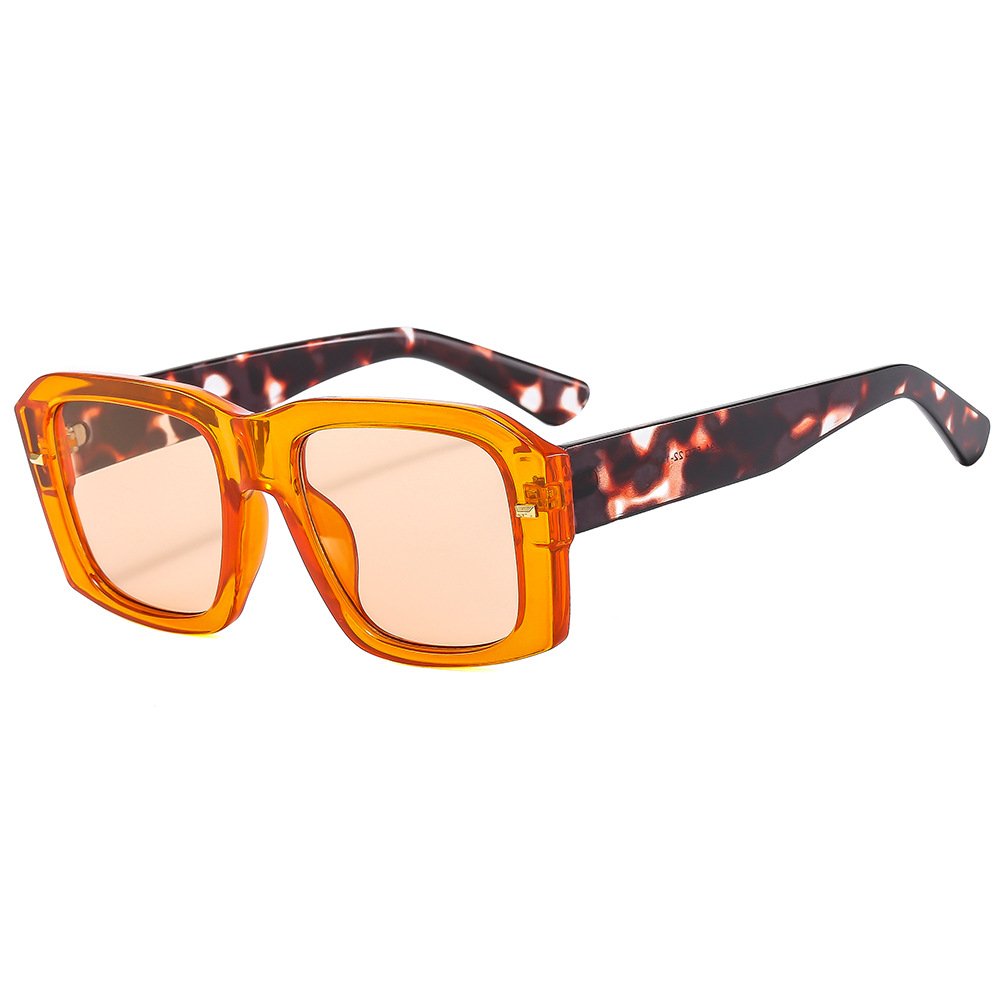 wholesale Custom shades Metal Logo gafas de sol High End Luxury Sexy square designer glasses Thick Acetate Sunglasses Men Women