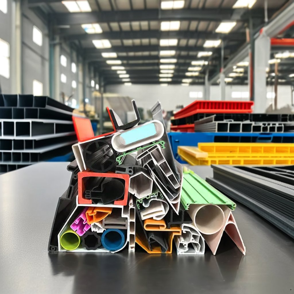 Cheap Price PPvc Vinyl Extrusion Product Polypropylene extruded Plastic Profile Structure ABS Profiles plastic extrusion profile