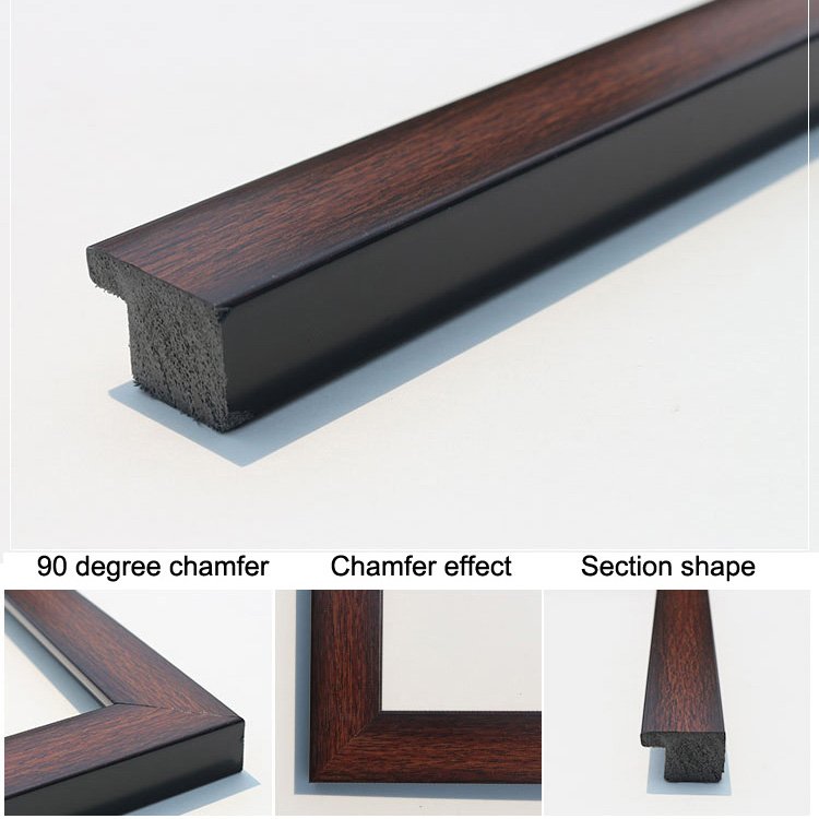 Wholesale Home Decor Hualun Guanse Factory Cheap Colorful Small Picture Photo Frame Molding Moldurasparafotos