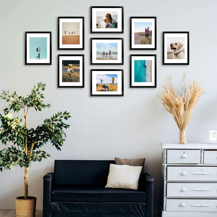 Wholesale Home Decor Hualun Guanse Factory Cheap Colorful Small Picture Photo Frame Molding Moldurasparafotos