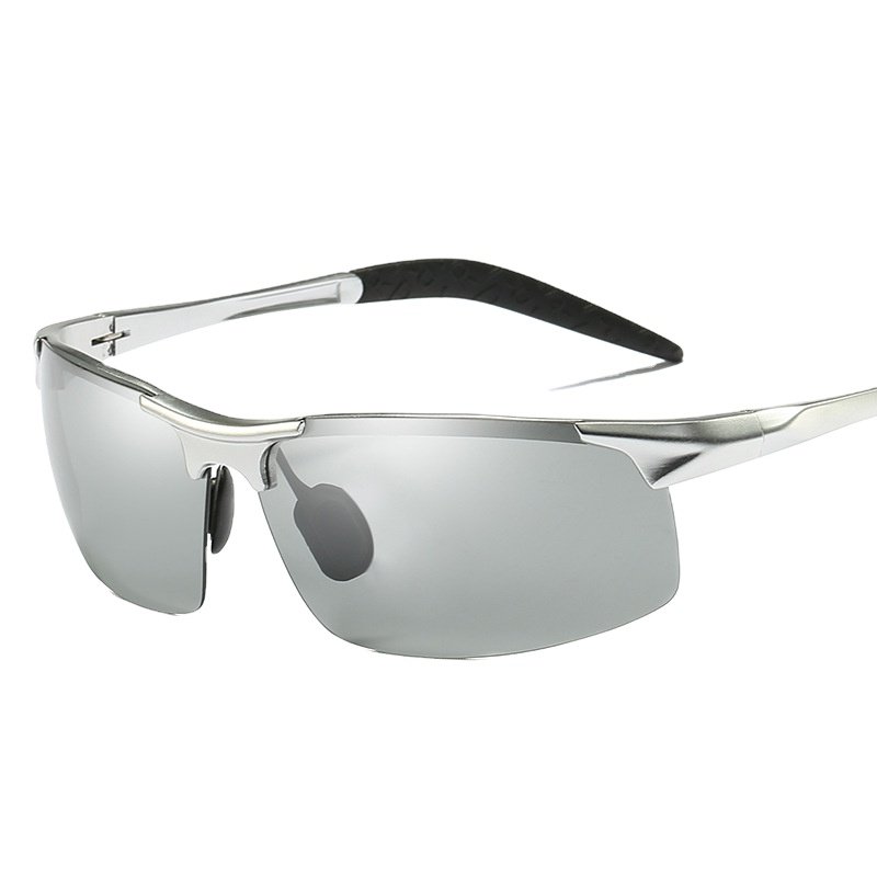 2024 Ultra-Light Aluminum-Magnesium Alloy Polarized Fashion Cycling Fishing Outdoor Eyewear Sport Sunglasses For Men