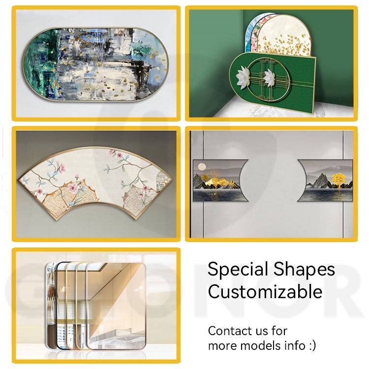 China Alu Decor Frame Manufacturer Hot Sale Mouldings Luxury Canada Market Picture Photo Small Frames