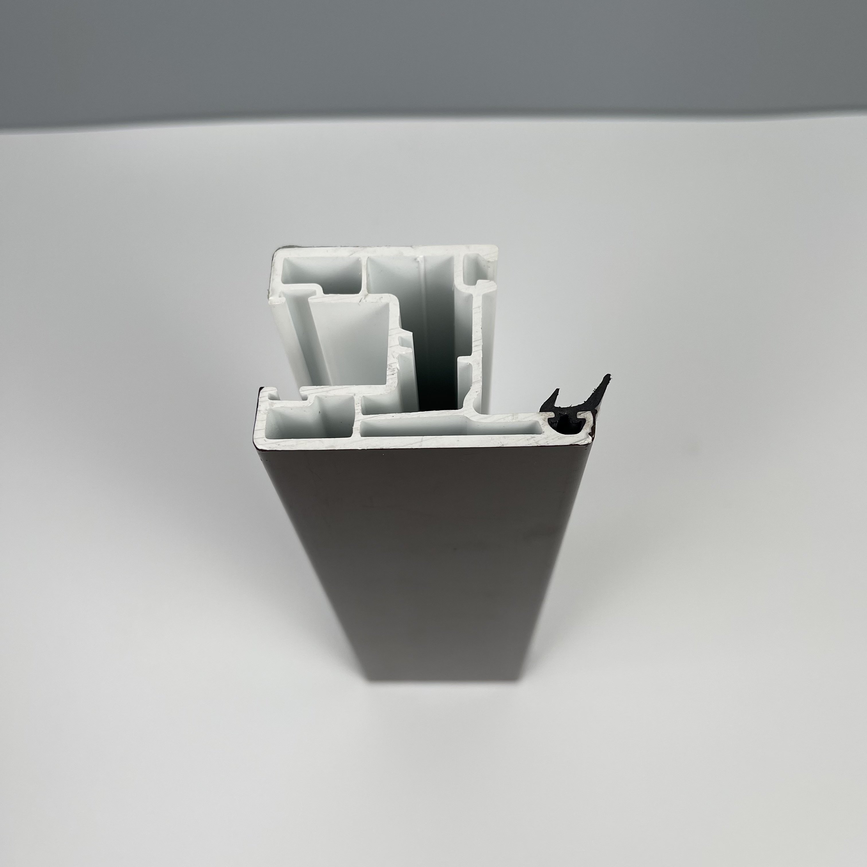High Quality Cheap European Design UPVC Window Frame New Vertical Sliding 99mm 80mm 100mm 90mm Screen Made Building Moulding