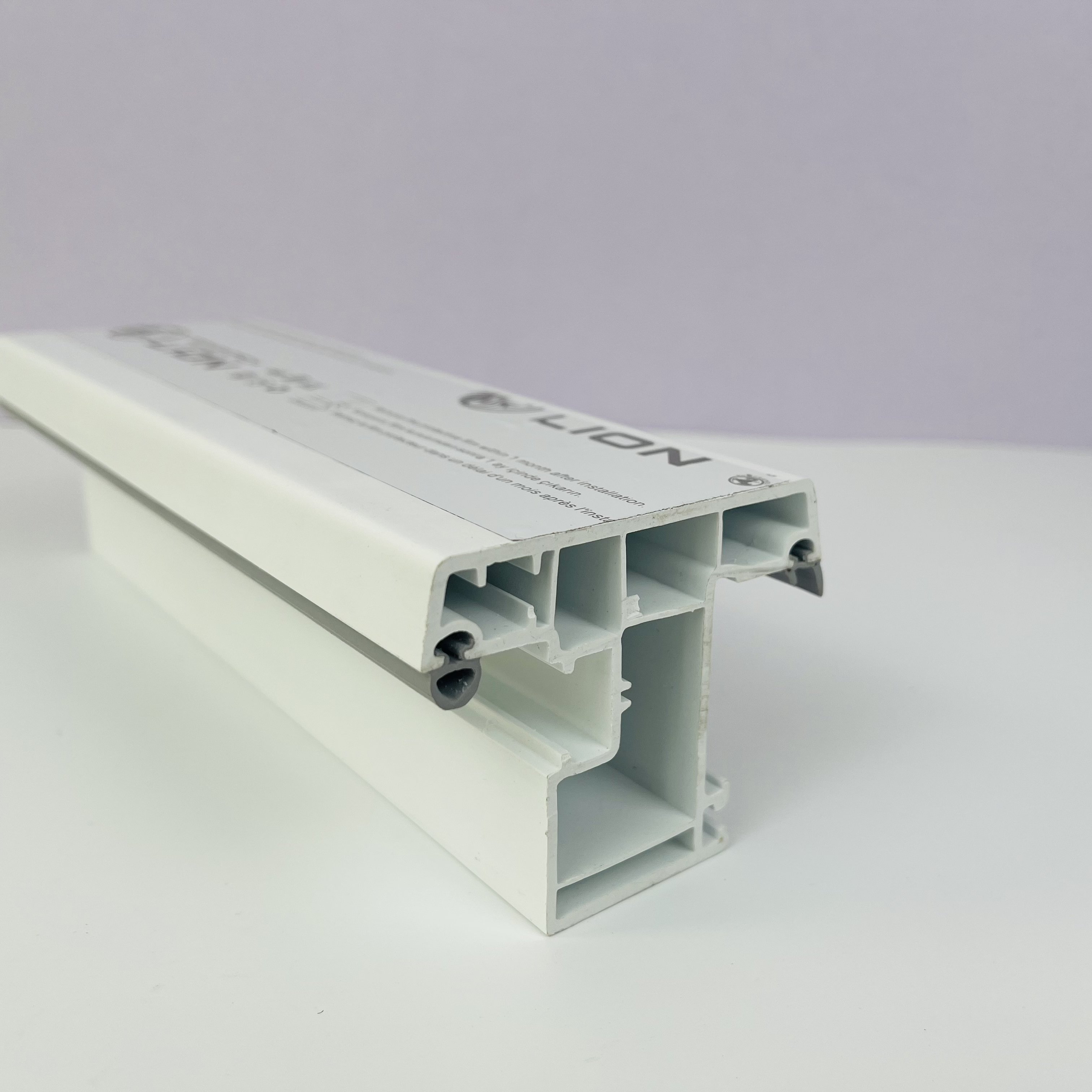 High Quality Cheap European Design UPVC Window Frame New Vertical Sliding 99mm 80mm 100mm 90mm Screen Made Building Moulding
