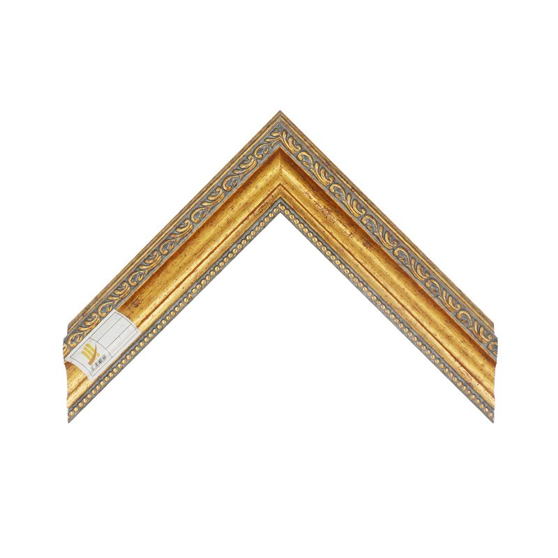 Hot Selling Vintage Style Gold And Silver Decorative PS Picture Frame Moulding