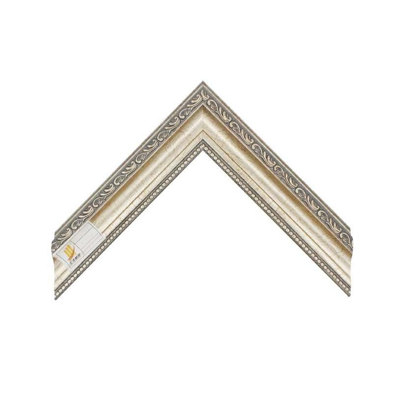 Hot Selling Vintage Style Gold And Silver Decorative PS Picture Frame Moulding